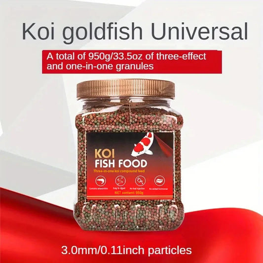 Hign-concerned Goldfish Pellets Balanced Diet For Aquarium