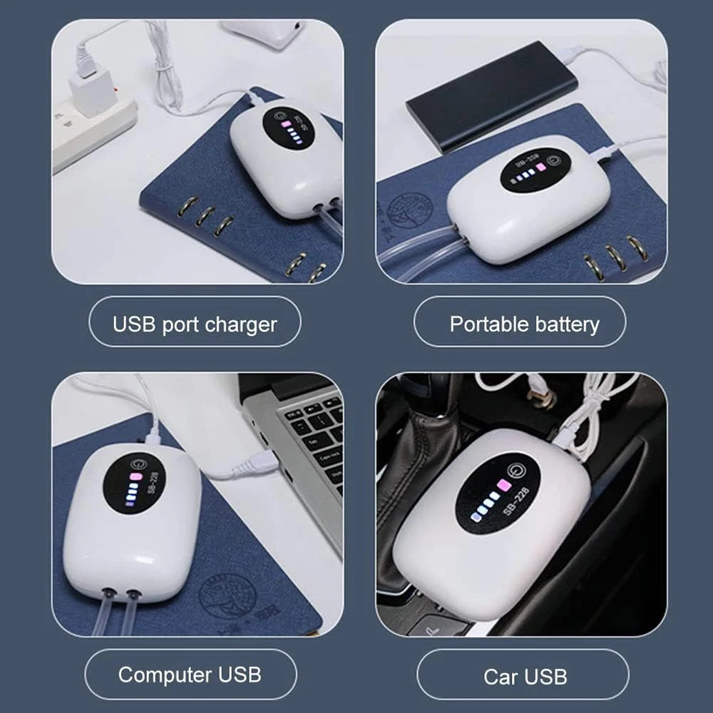 High Concerned Aquarium Oxygen Air Pump USB Charging Ultra Silent